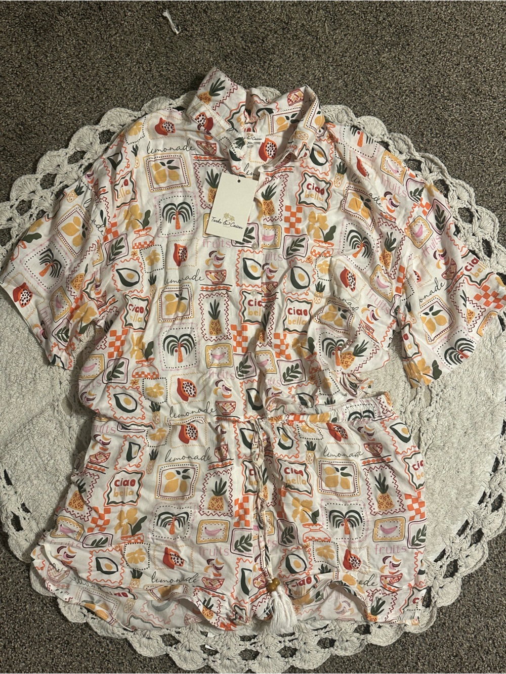 Stamps Turks and Caicos Pajama/lounge Set